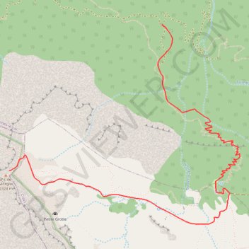 Le Grand Morgon par Savines-le-Lac GPS track, route, trail