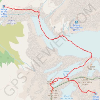 Le Tondu - (Pain de sucre) GPS track, route, trail