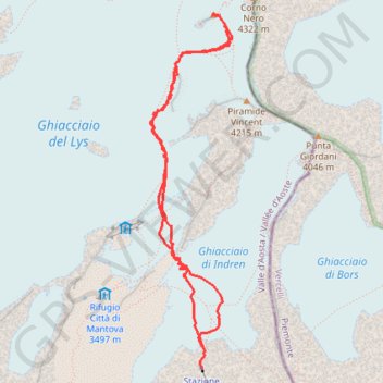 Balmenhorn GPS track, route, trail