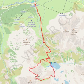 _Pic-des-Crampettes-2484m:17-06-2020 GPS track, route, trail