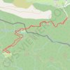 Mas Sobira depuis Pla Castagner GPS track, route, trail