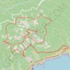 Pic du Cap Roux par le nord GPS track, route, trail