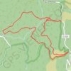Les Cascades d'Orgon GPS track, route, trail