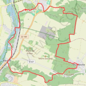 Circuit de La Ferté-Malvoisine GPS track, route, trail