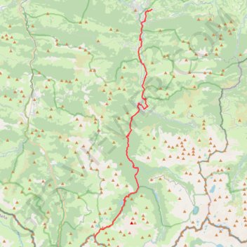 GR 108 Chemin Ossau GPS track, route, trail