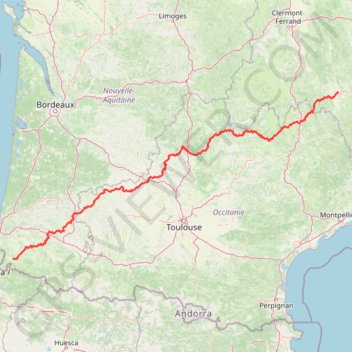 04.3 Via Podiensis GPS track, route, trail