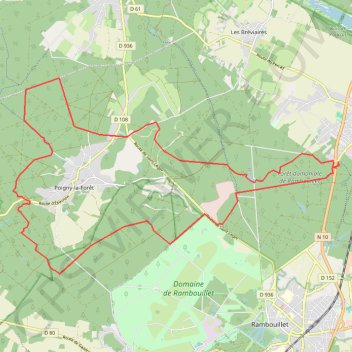 LES ROCHERS D'ANGENNES GPS track, route, trail