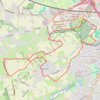 Marche des pieds crottés de Ronquières Anderlecht GPS track, route, trail