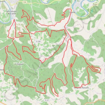 Roc tres 80km 2017 GPS track, route, trail
