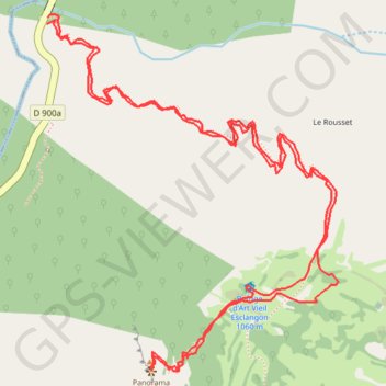Esclangon GPS track, route, trail