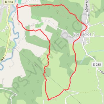 Gan Bosdarros GPS track, route, trail