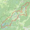 Tour des 1000 étangs GPS track, route, trail
