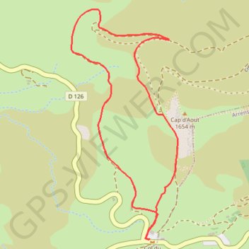 Col du Soulor GPS track, route, trail