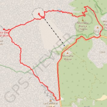 Teide - Pico Viejo GPS track, route, trail