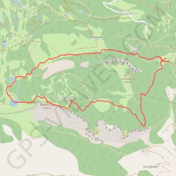 Vallouise - Pelvoux, Tête d'Oréac GPS track, route, trail