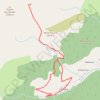 Crête des Lavants de Belcaire depuis l'Artigue GPS track, route, trail