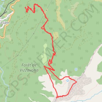 Bocca palmento GPS track, route, trail