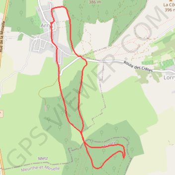 Arry (57) GPS track, route, trail
