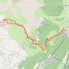 Tête de La Combaz GPS track, route, trail
