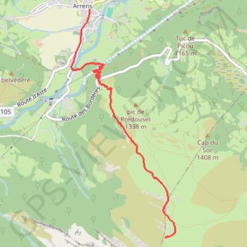 [Itinéraire] KMV - L'Omi d'Agut GPS track, route, trail