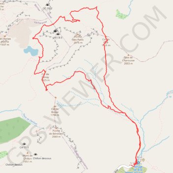 Lac Darbon, Lac de Neuteu GPS track, route, trail