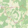 Les châteaux et la vallée de la Saulx GPS track, route, trail