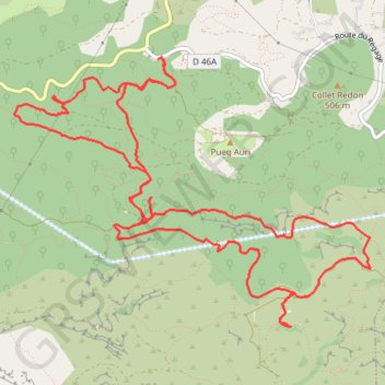 Allauch - Pichauris - Château de Ners - Puits de l'Aroumi GPS track, route, trail