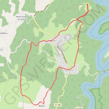 Rando Biesse GPS track, route, trail
