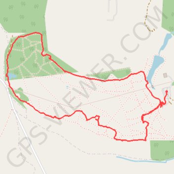 Yorkshire Arboretum Loop GPS track, route, trail