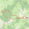 La Chapelle du Banquet - Ouroux-en-Morvan GPS track, route, trail