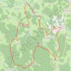 Les cascades de la Rebeyrolle - La Chapelle-Taillefert GPS track, route, trail