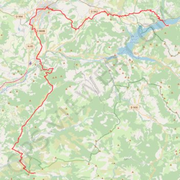 GR653D Randonnée de Savines-le-Lac (Hautes-Alpes) à Saint Geniez (Alpes de Haute-Provence) GPS track, route, trail