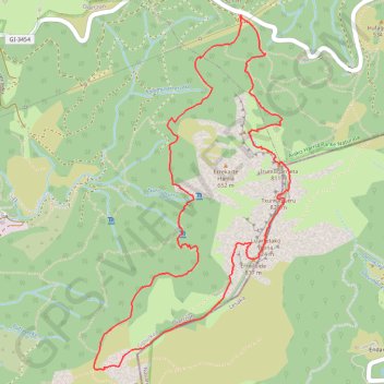 Las Peñas de Haya GPS track, route, trail