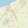 Autour de Veules les Roses - Normandie - Juillet GPS track, route, trail