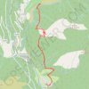 Rando en groupe à Roussillon (Haute Tinée) GPS track, route, trail