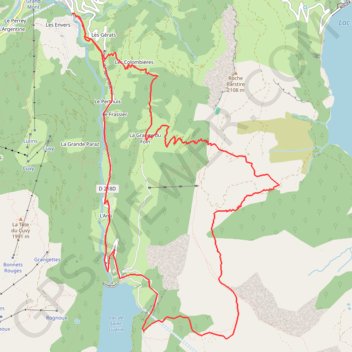 Mont des Acrays GPS track, route, trail