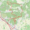 Autour de Piolenc GPS track, route, trail