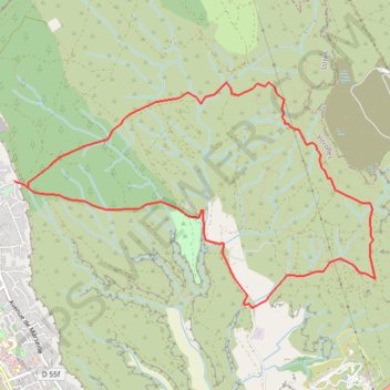 Arbois - Vallon de la Bayle GPS track, route, trail