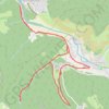 Ornans et la Vallée de la Loue - La Source Bleue GPS track, route, trail