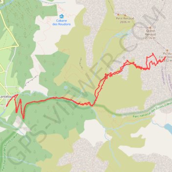 Pic du Col d'Ornon GPS track, route, trail