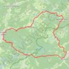 Boucle cyclable n°15 La Petite Finlande (33 km) - Vosges du sud GPS track, route, trail