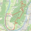 Canteleu, forêt et rive GPS track, route, trail