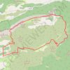 Riboux - crêtes de la sainte baume GPS track, route, trail