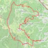Solutré et Vergisson par le mont Pouilly GPS track, route, trail